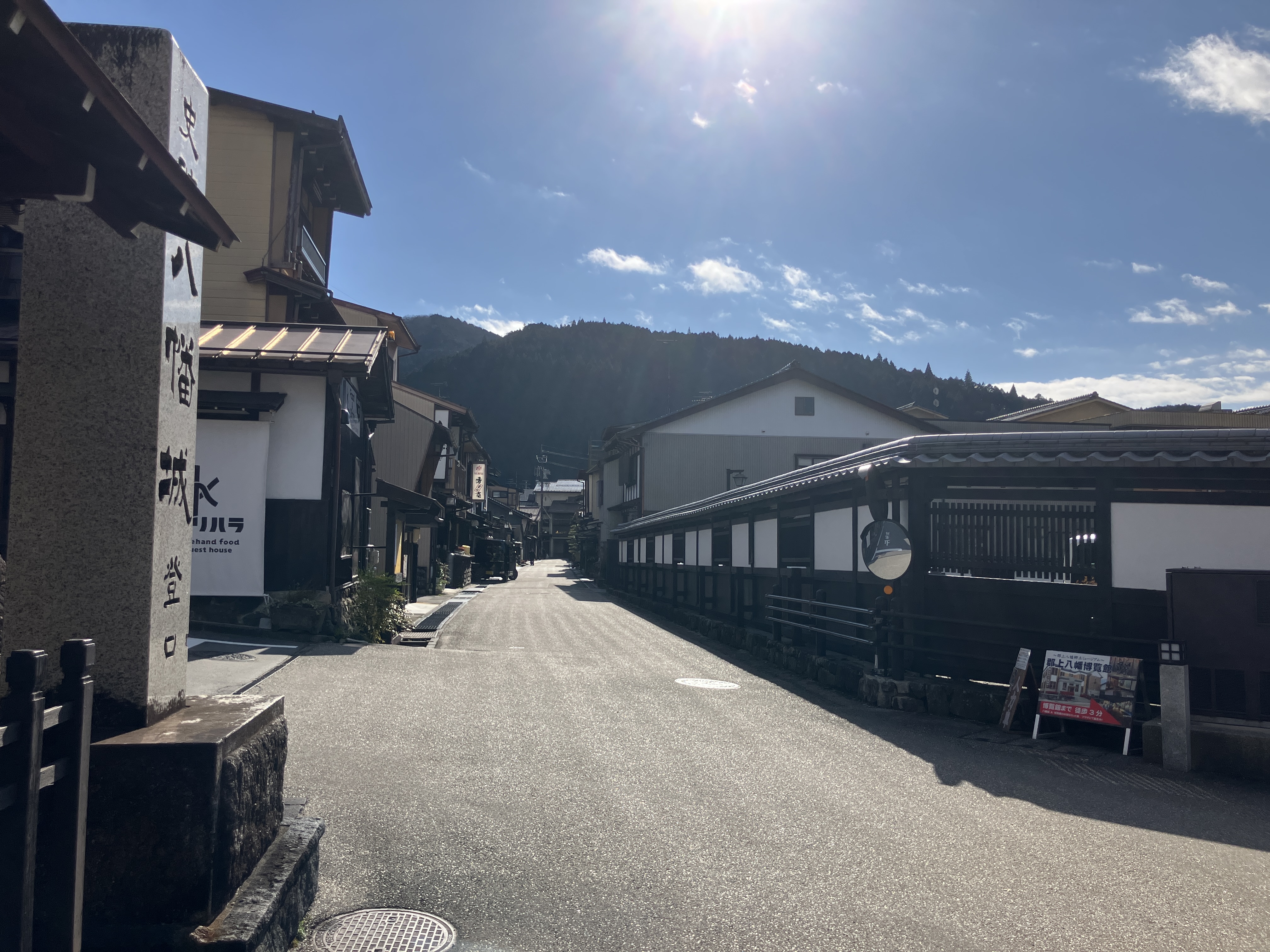 郡上八幡の街並み